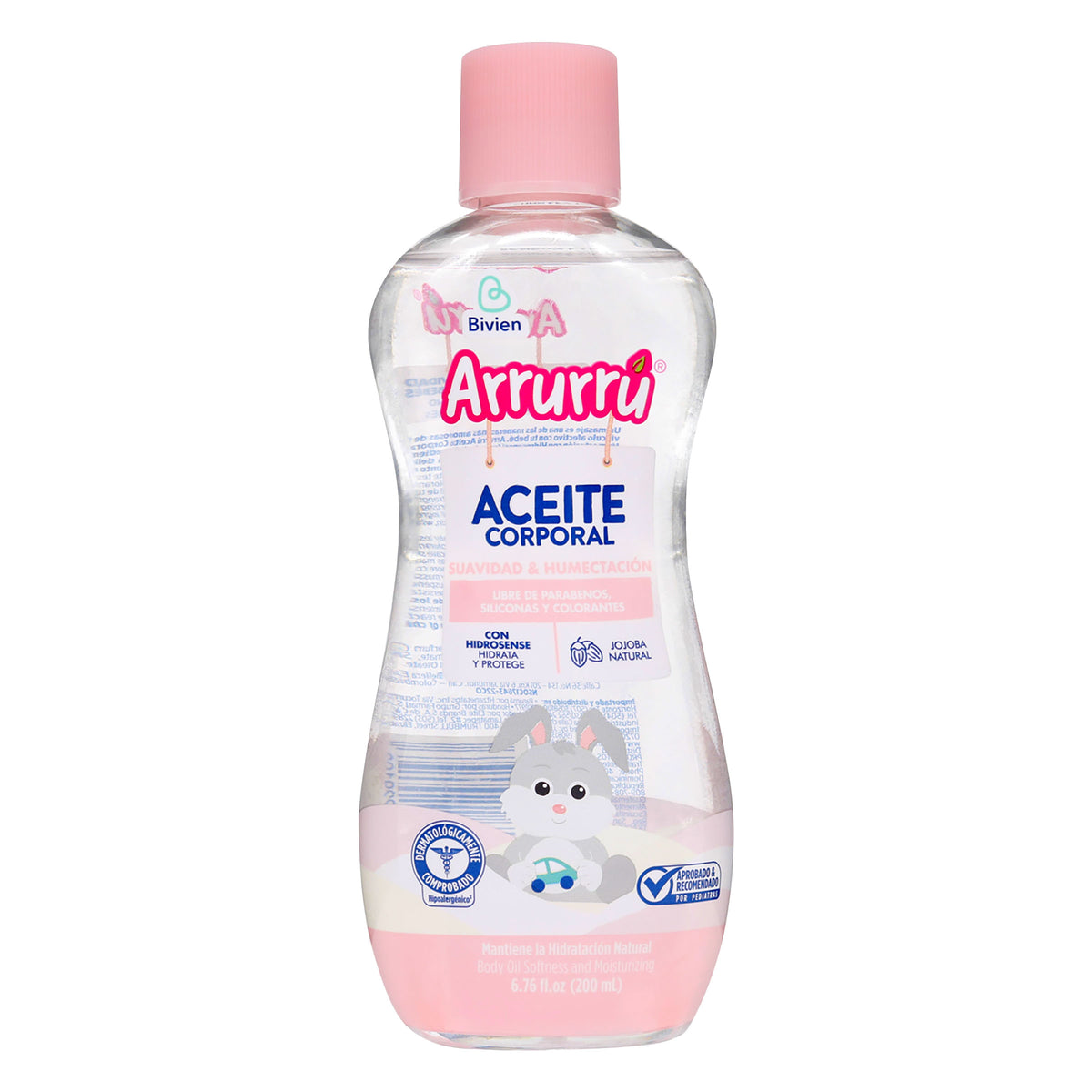 ACEITE ARRURR.SUAVIDAD HUMECTACION 200ML - REG. INVIMA NSOC17643-22CO