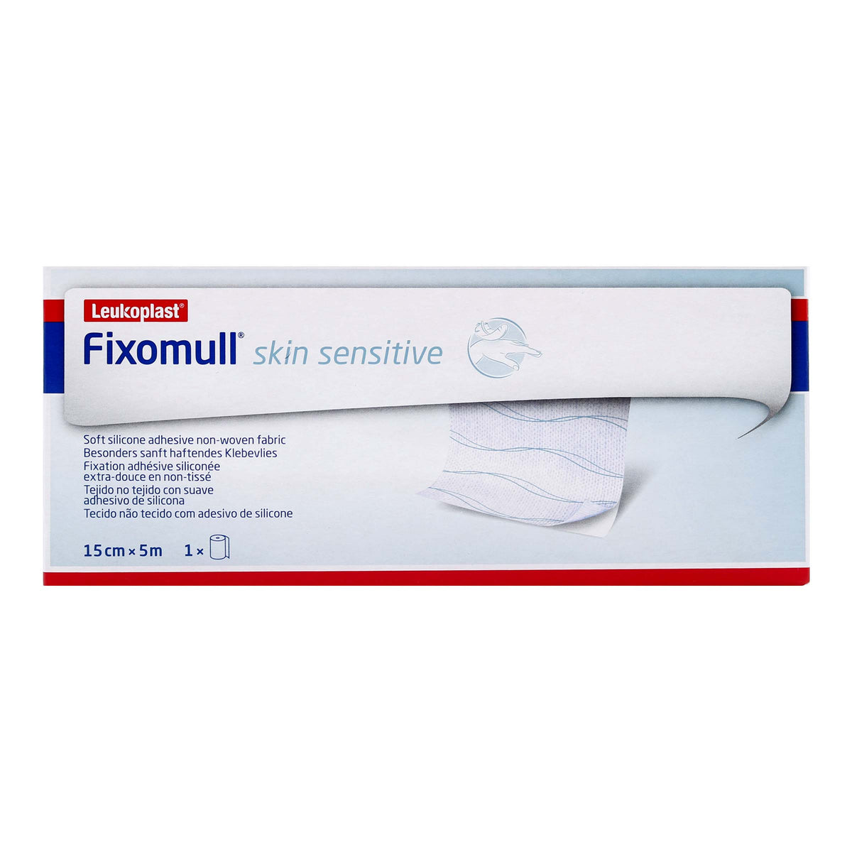 LEUKOPLAST FIXOMULL SKIN SENSITI.15CMX5M - REG. INVIMA 2023DM-0027095