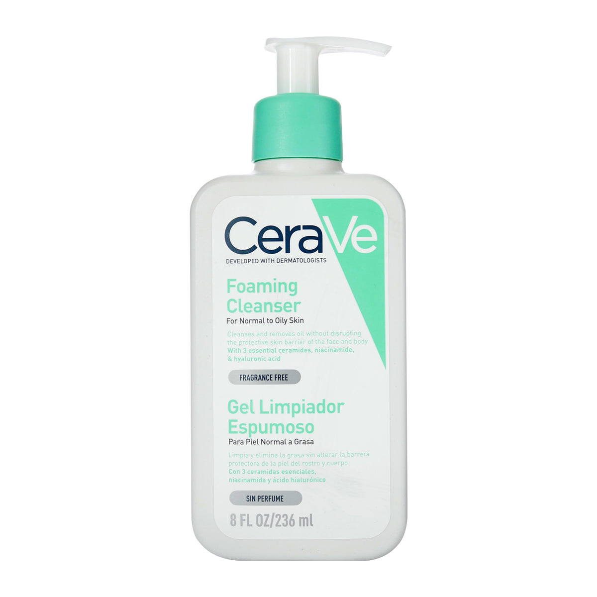CERAVE GEL LIMPIADOR ESP. 236ML