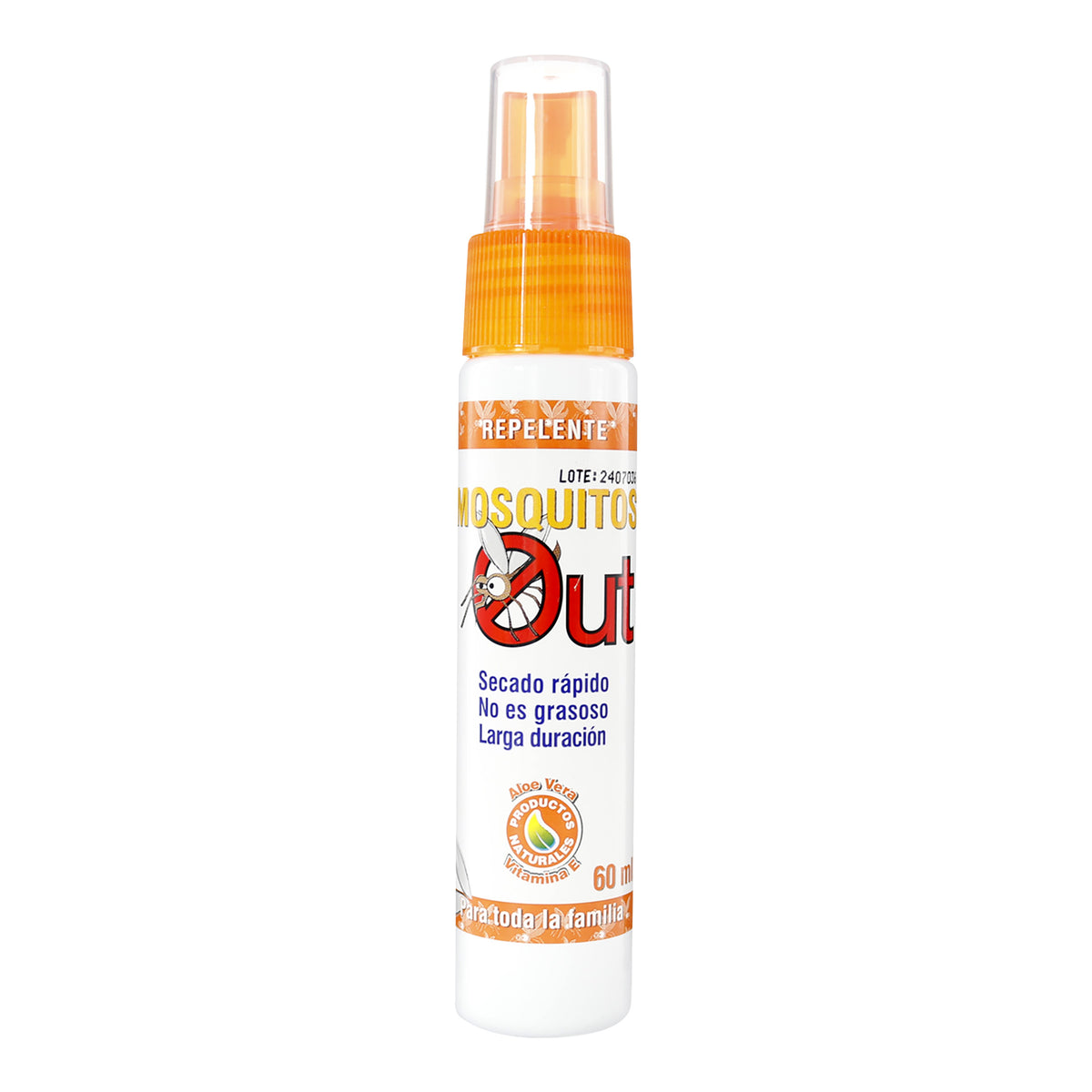REPELENTE OUT MOSQUITOS ALOE VERA 60 ML