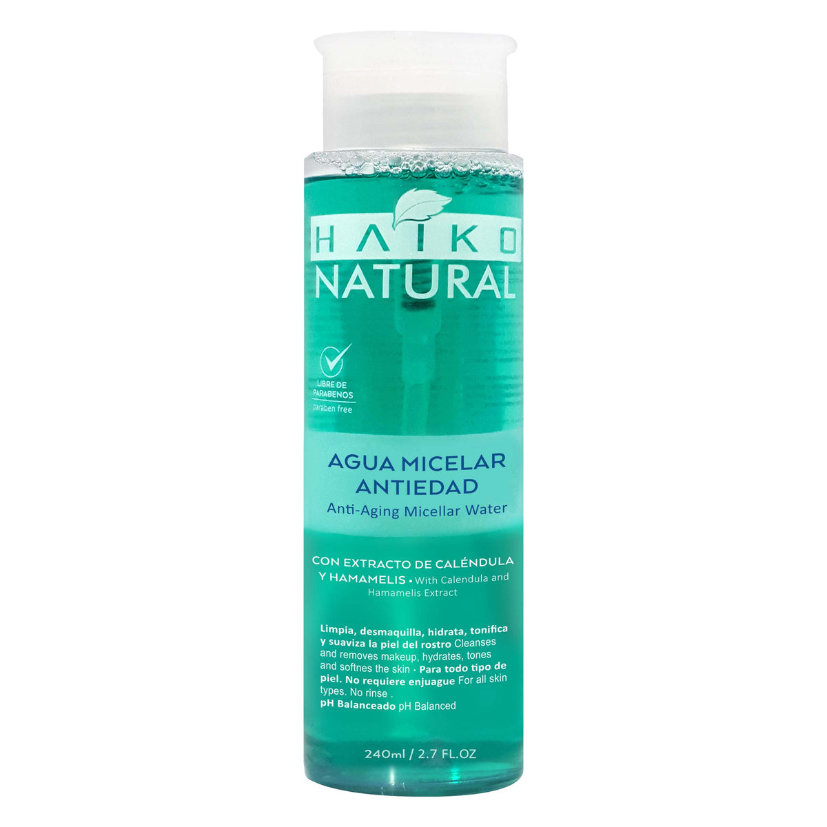 AGUA MICELAR ANTIEDAD 240 ML HAIKO