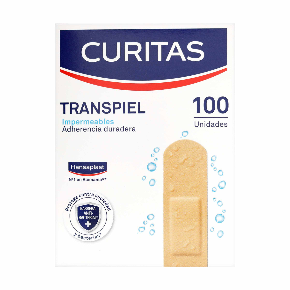 TRANSPEL BAND-AIDS 100 UNITS