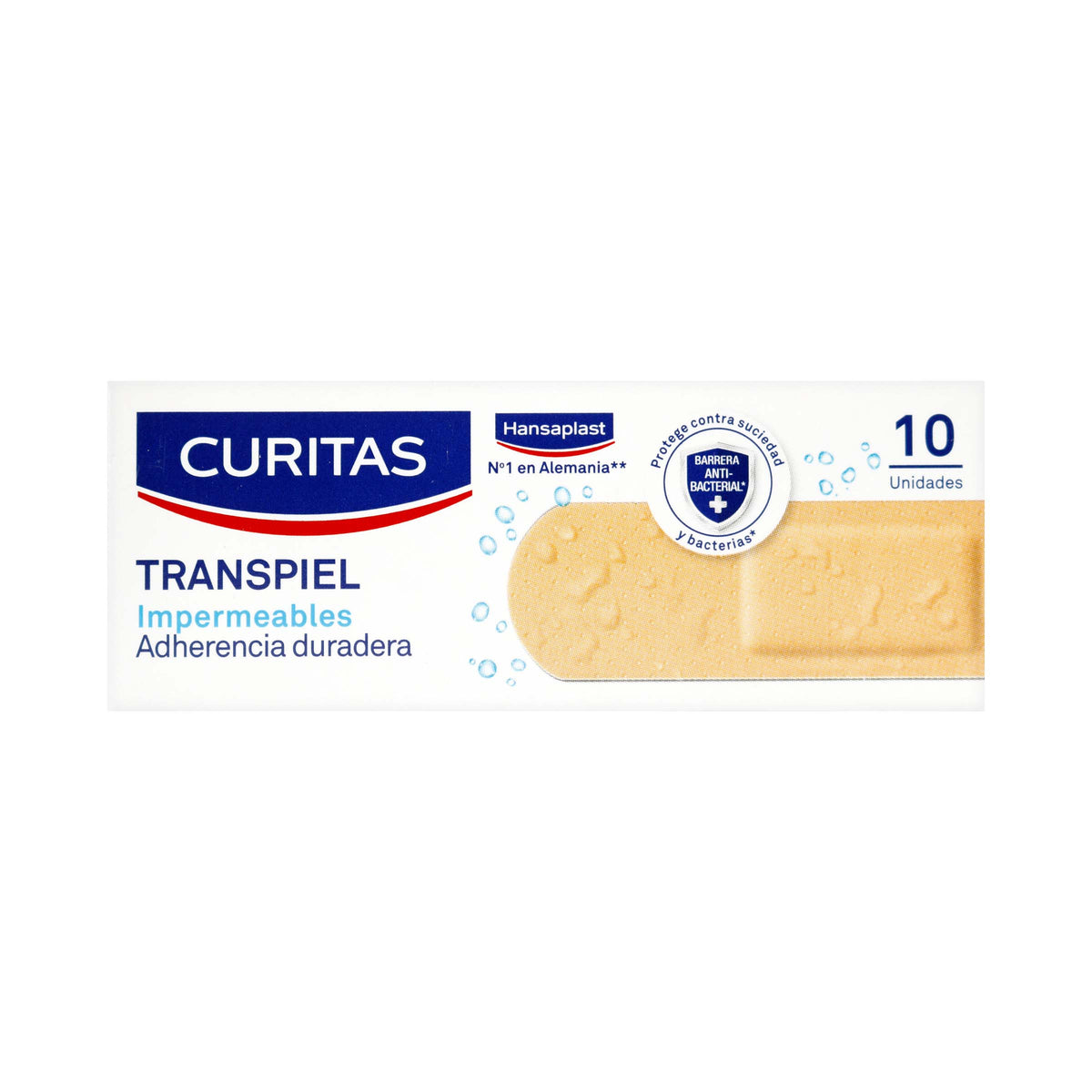 CURITAS TRANSPIEL 10 UNIDADES