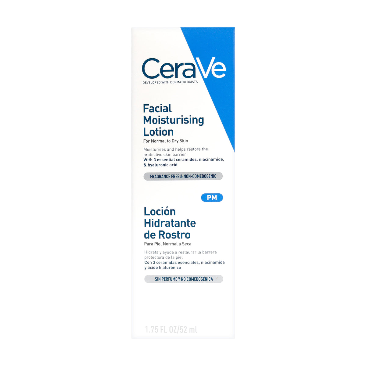 CERAVE LOCION HIDRATANTE ROSTRO PM 52ML