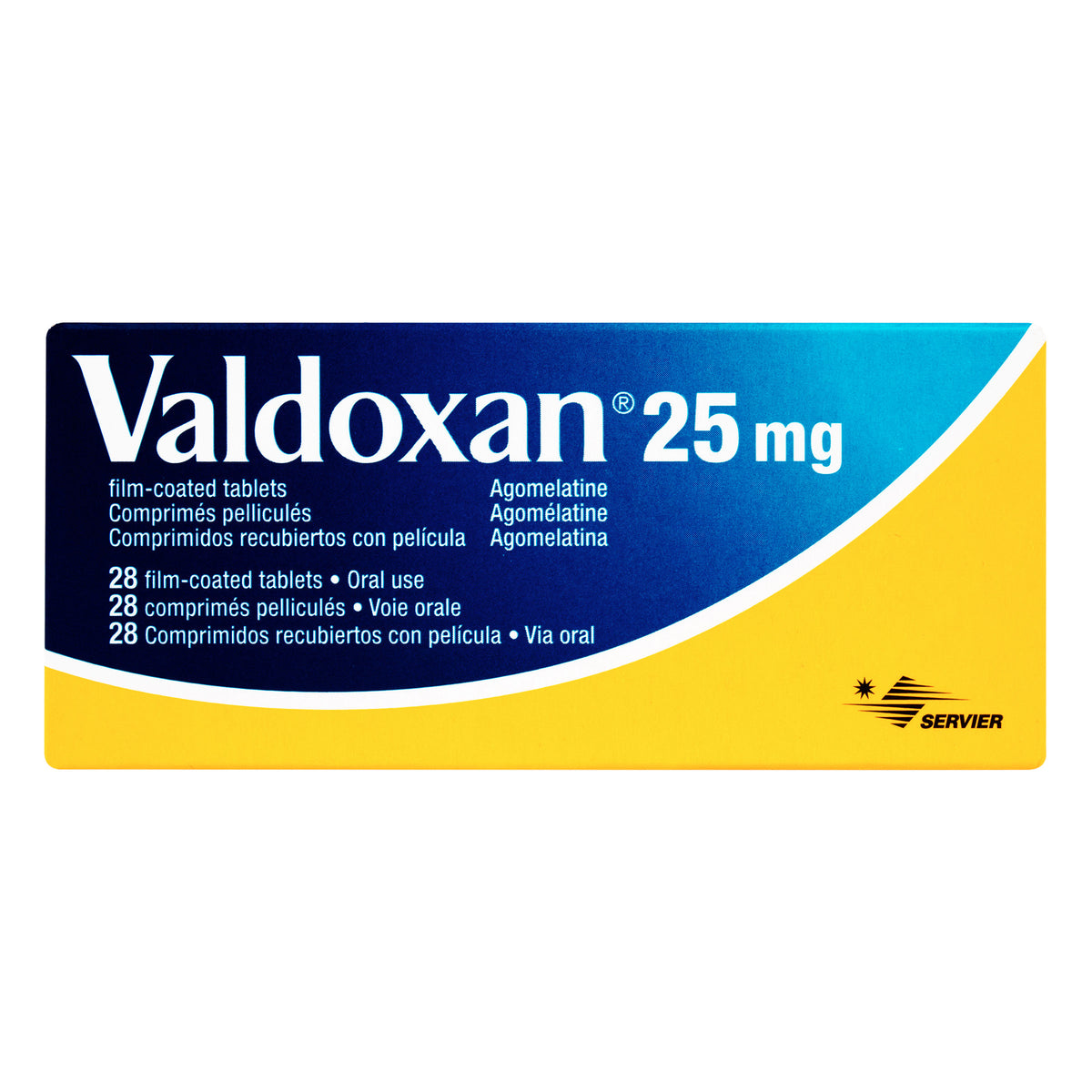 VALDOXAN 25 MG X 28 COMPRIMIDOS - VENTA CON FORMULA MEDICA