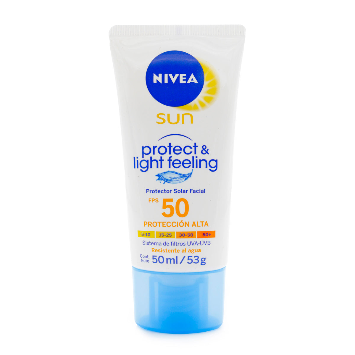 BLOQ.NIVEA SUN FACIAL FPS50 LIGHT 50 ML - REG. INVIMA NSOC65014-15CO