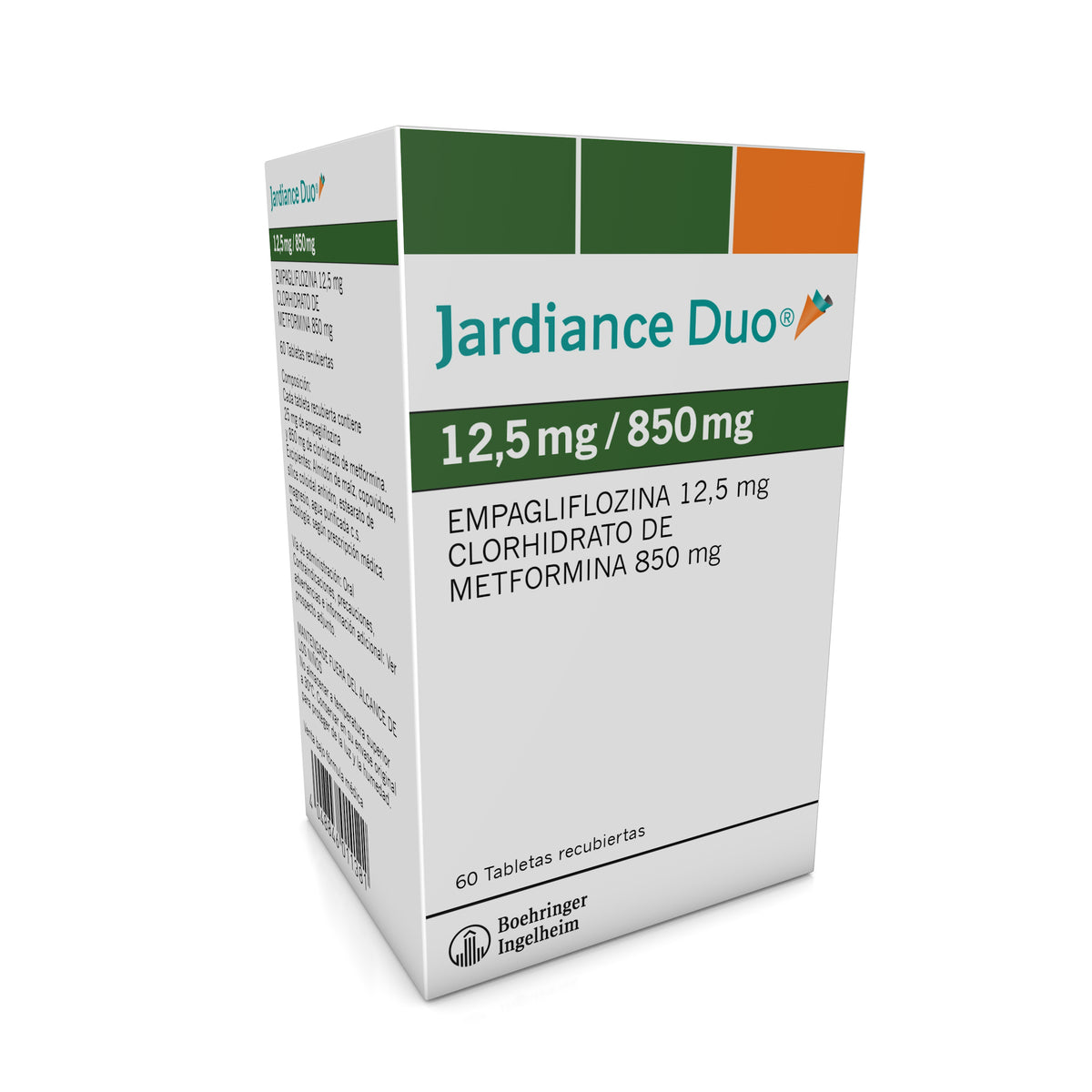 JARDIANCE DUO 12.5/850MG 60 TBS - REG. INVIMA 2022M-0017436-R1