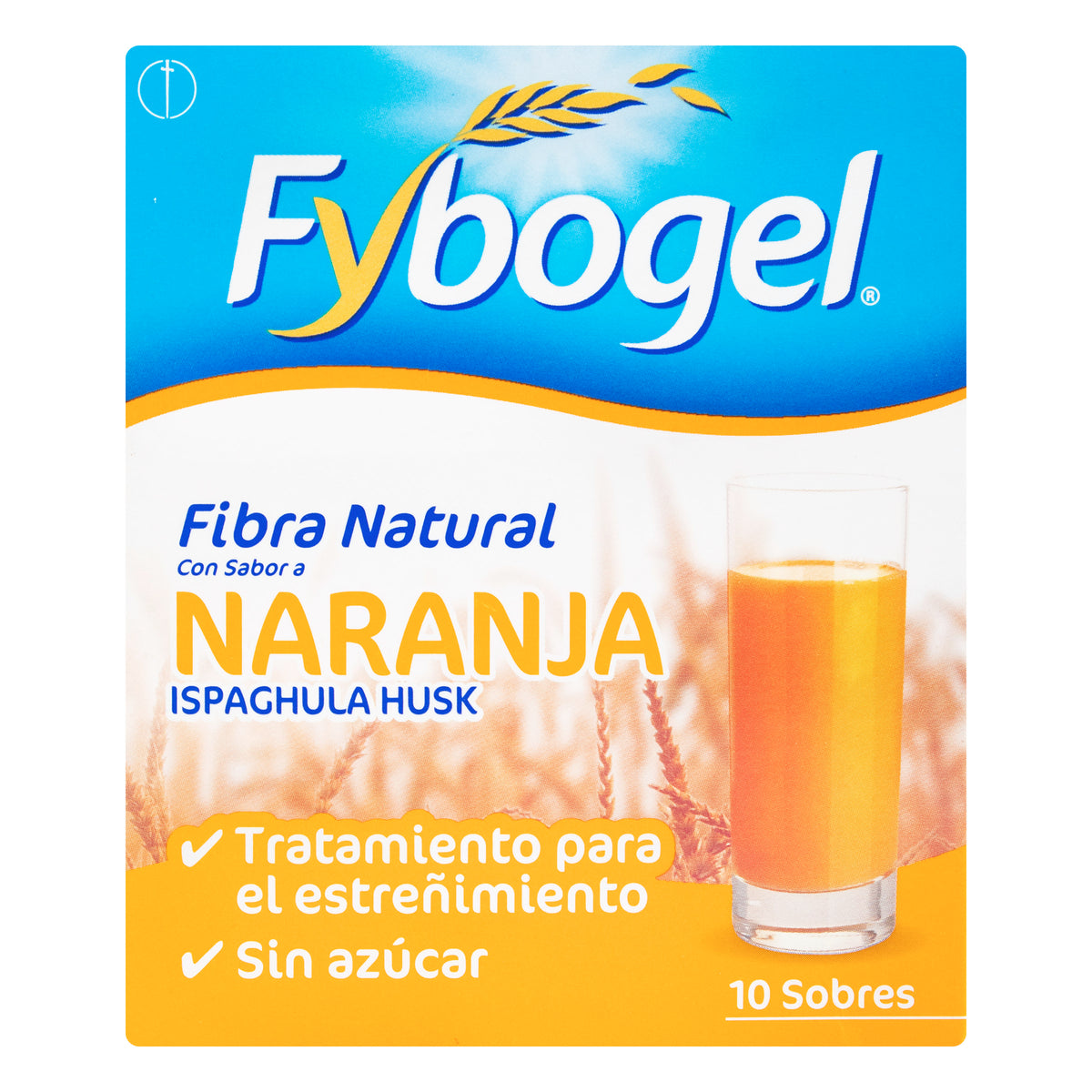 FYBOGEL NARANJA X 10 SOBRES - REG. INVIMA 2016M-006811-R3