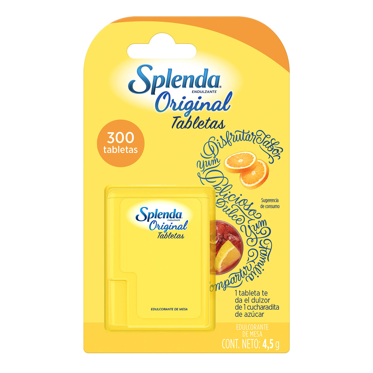SPLENDA X 300 TABLETAS