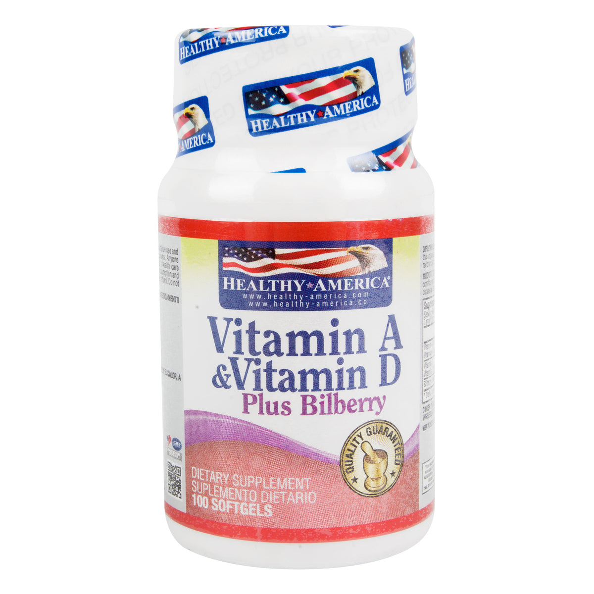 VITAMIN A Y D 100 SOFTGELS HEALTHY