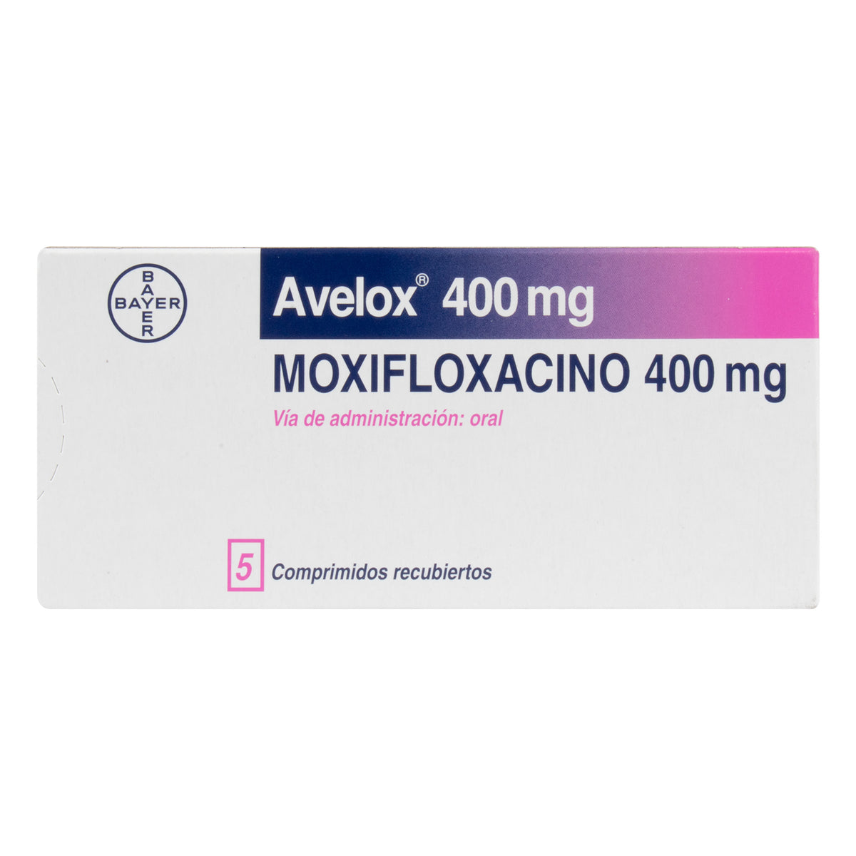 AVELOX 400 MG 5 TBS(A)(M)36800(3%+)(PAE) - REG. INVIMA 2020M-13626-R2