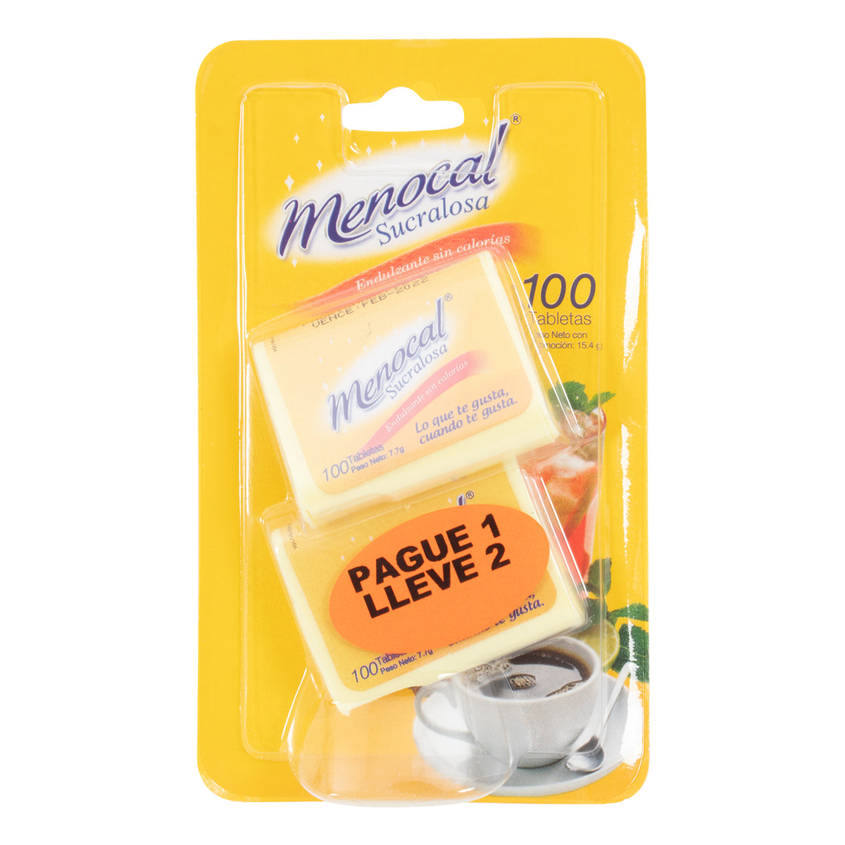 MENOCAL SUCRALOSA 100 TBS PG.1 LL.2