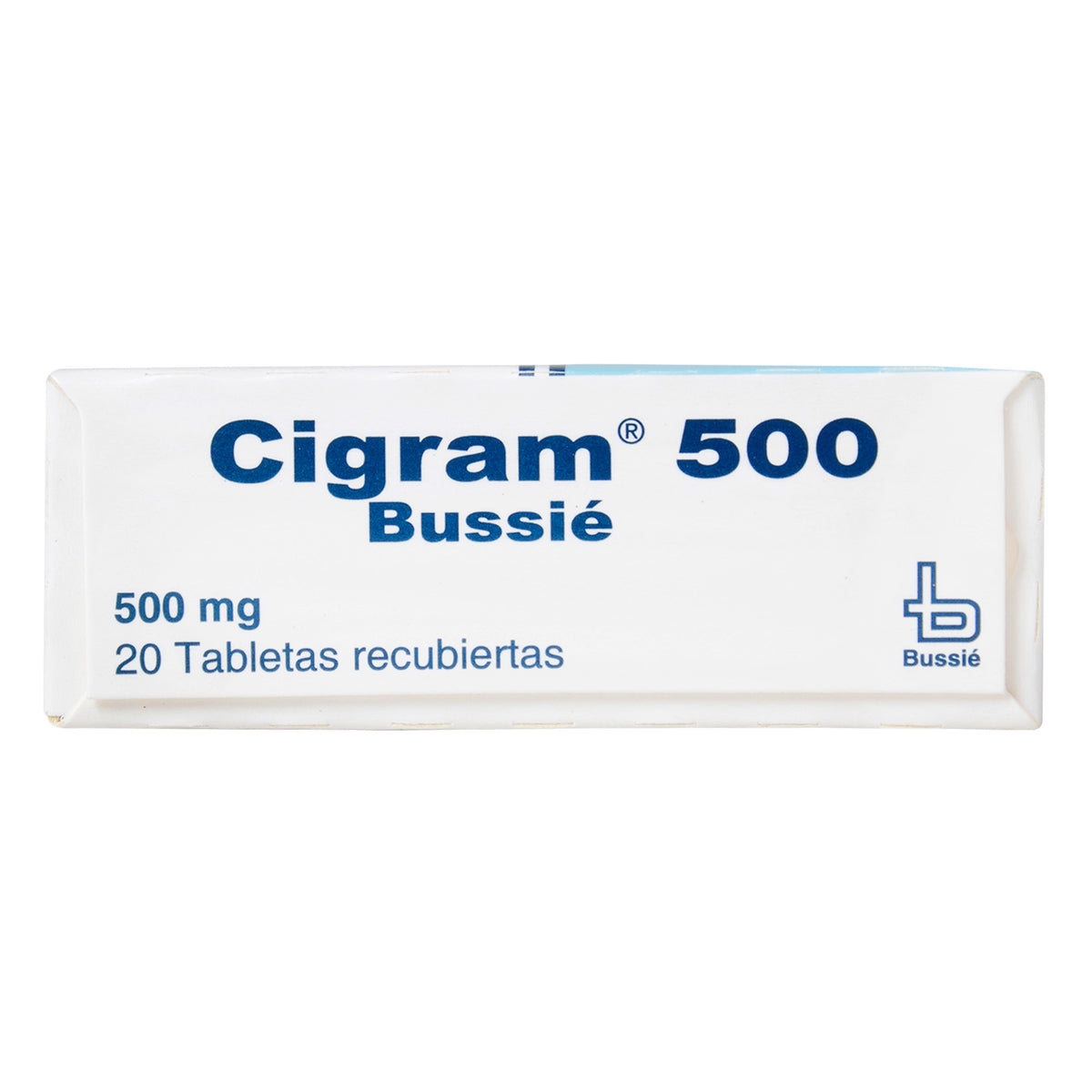 CIGRAM 500 MG 20 TABLETAS - VENTA CON FORMULA MEDICA