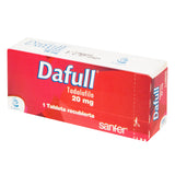 DAFULL (TADALAFILO) 20 MG 1 TABLETA - REG. INVIMA 2018M-0018501