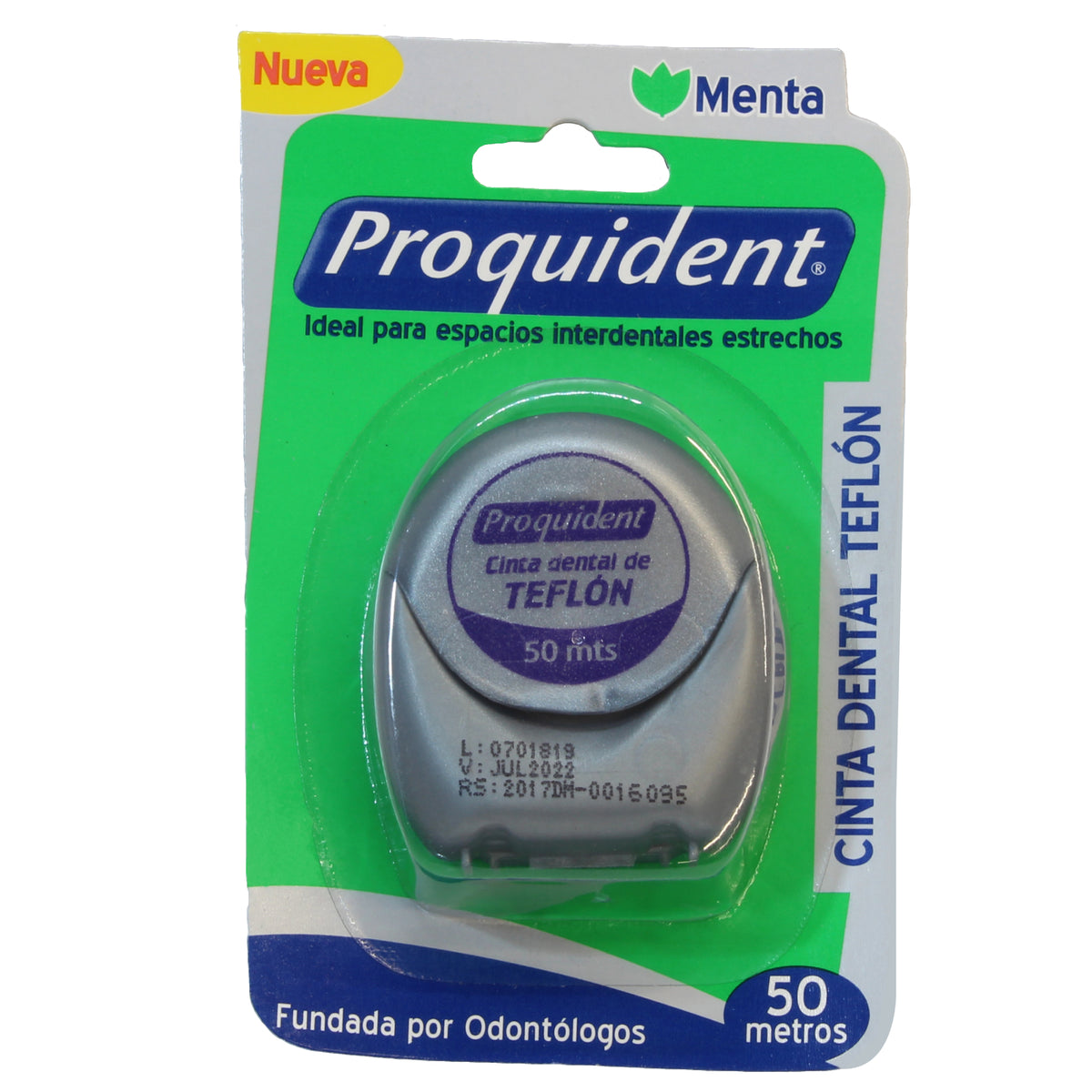PROQUIDENT TEFLON DENTAL FLOSS 50 METERS