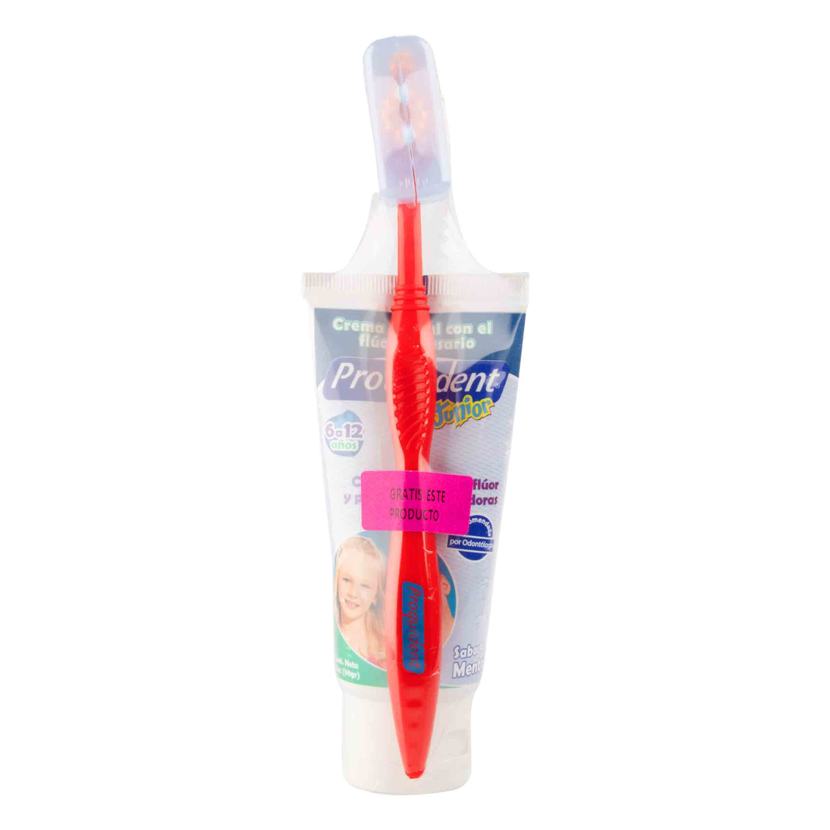 PROQUIDENT JUNIOR TOOTHPASTE + TOOTHBRUSH