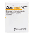 ZIAC 2.5 MG X 30 TABLETAS - VENTA CON FORMULA MEDICA