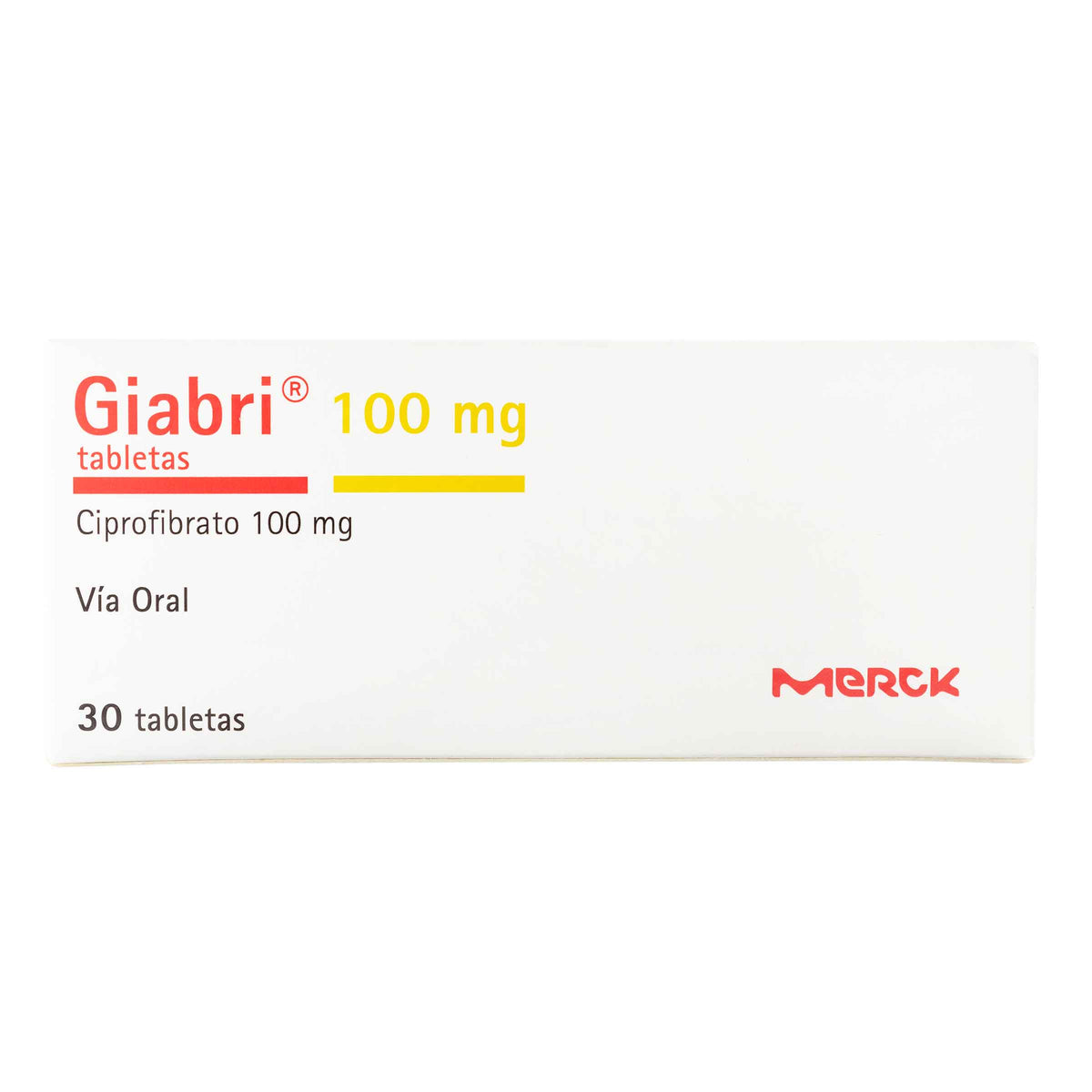 GIABRI X 30 TABLETAS - VENTA CON FORMULA MEDICA