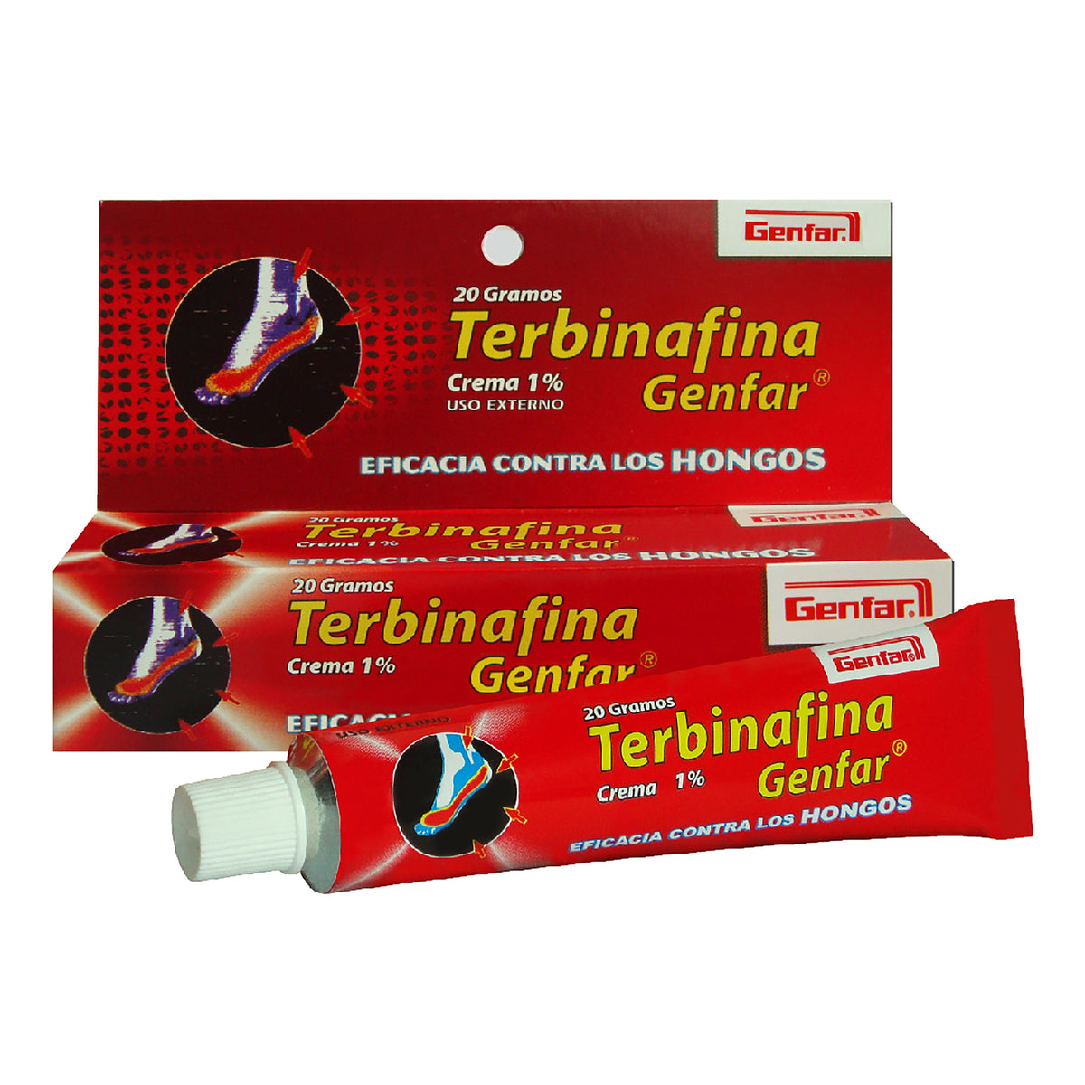 TERBINAFINA CREMA 1% 20 GR GENFAR