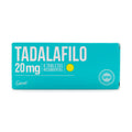 TADALAFILO 20 MG 4 TABLETAS LP - REG. INVIMA 2019M-0019497