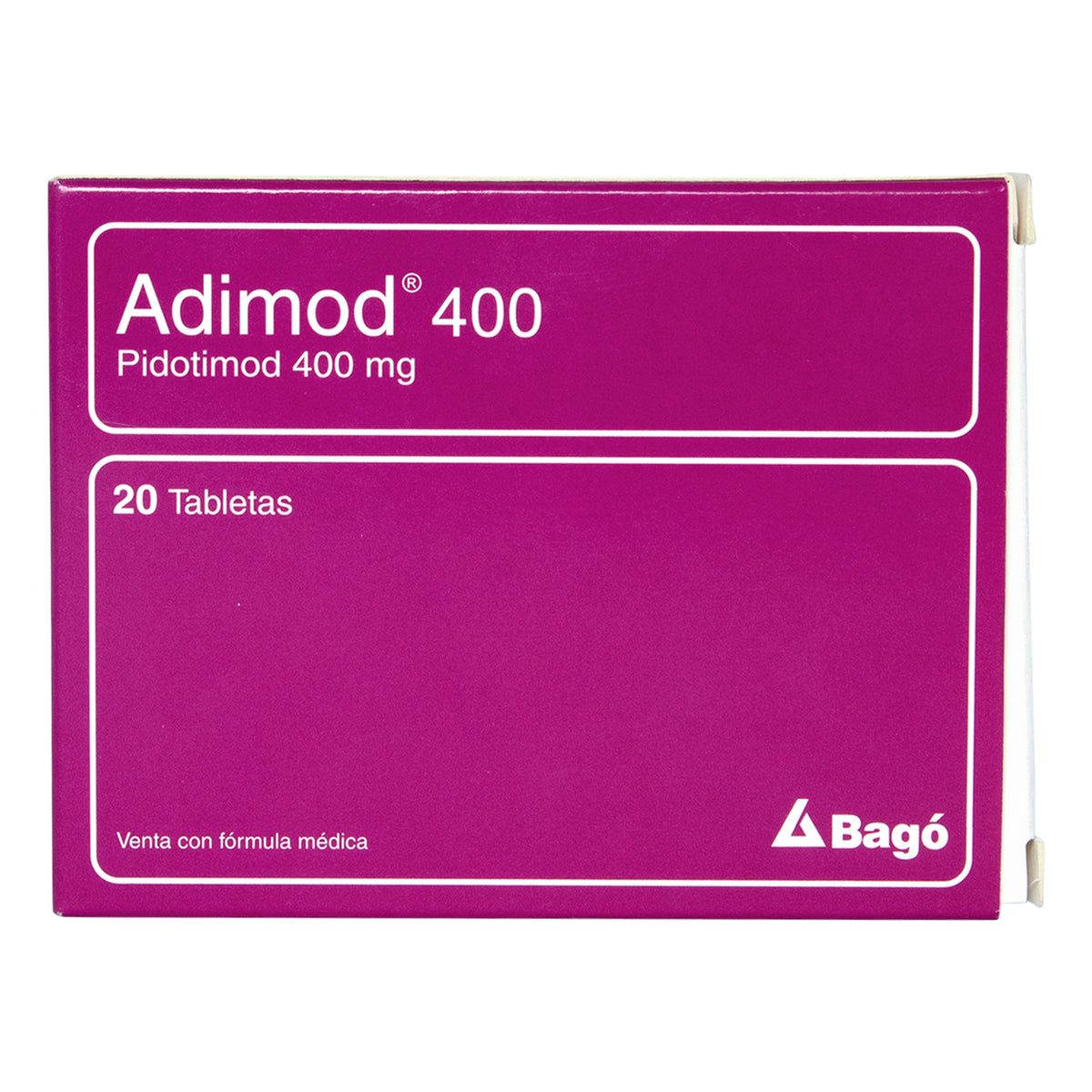 ADIMOD 400 MG 20 TABLETAS - REG. INVIMA 2019M-0015318-R1