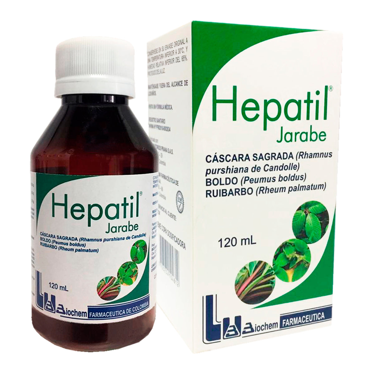 HEPATIL JARABE 120 ML. - REG. INVIMA PFM2018-0002634