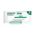 HIDROTEN 25 MG 30TABLETAS - REG. INVIMA 2019M-0015137-R1