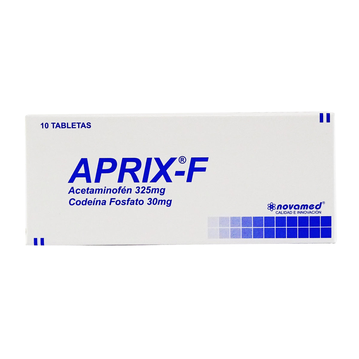 APRIX F 325/30 MG 10 TABLETAS - REG. INVIMA 2021M-0001889-R2