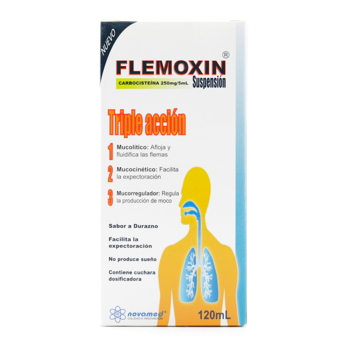 FLEMOXIN 250MG/5ML 120 ML - REG. INVIMA 2018M-0018582