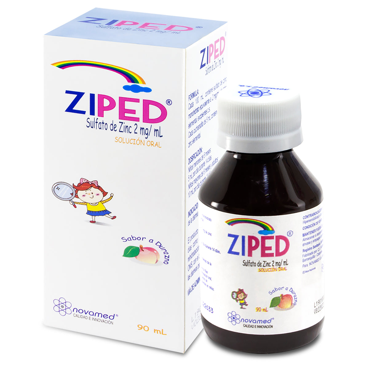 ZIPED SOLUCION 90 ML - VENTA CON FORMULA MEDICA