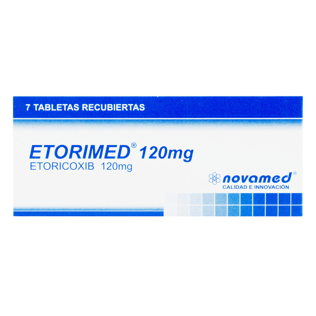 ETORIMED 120MG 7 TABLETAS - REG. INVIMA 2023M-0018351-R1