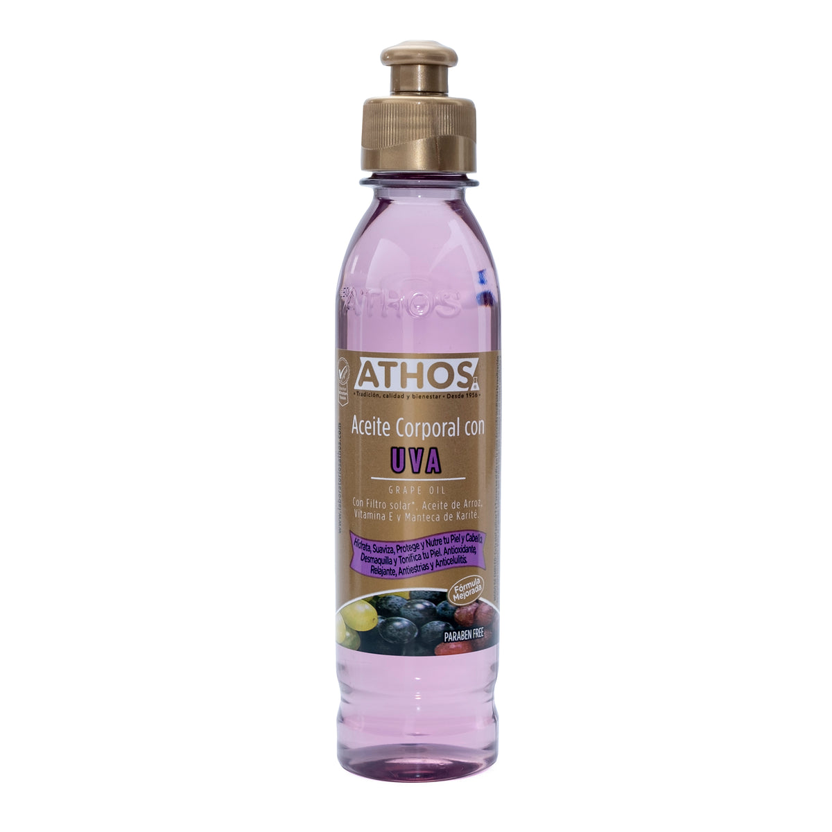 ACEITE CORPORAL UVA X 250 ML