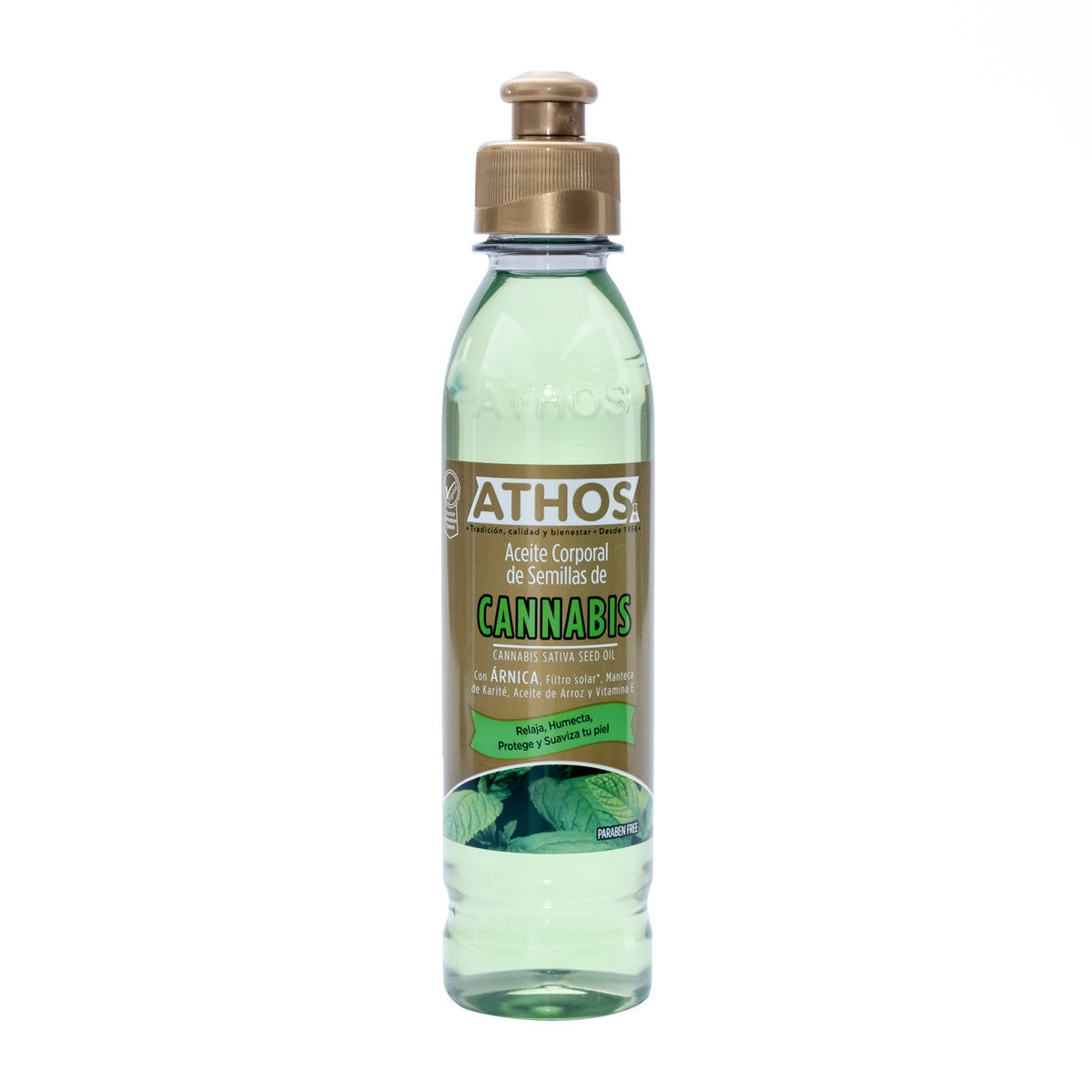 ACEITE CANNABIS 250 ML ATHOS - REG. INVIMA NSOC88484-18CO