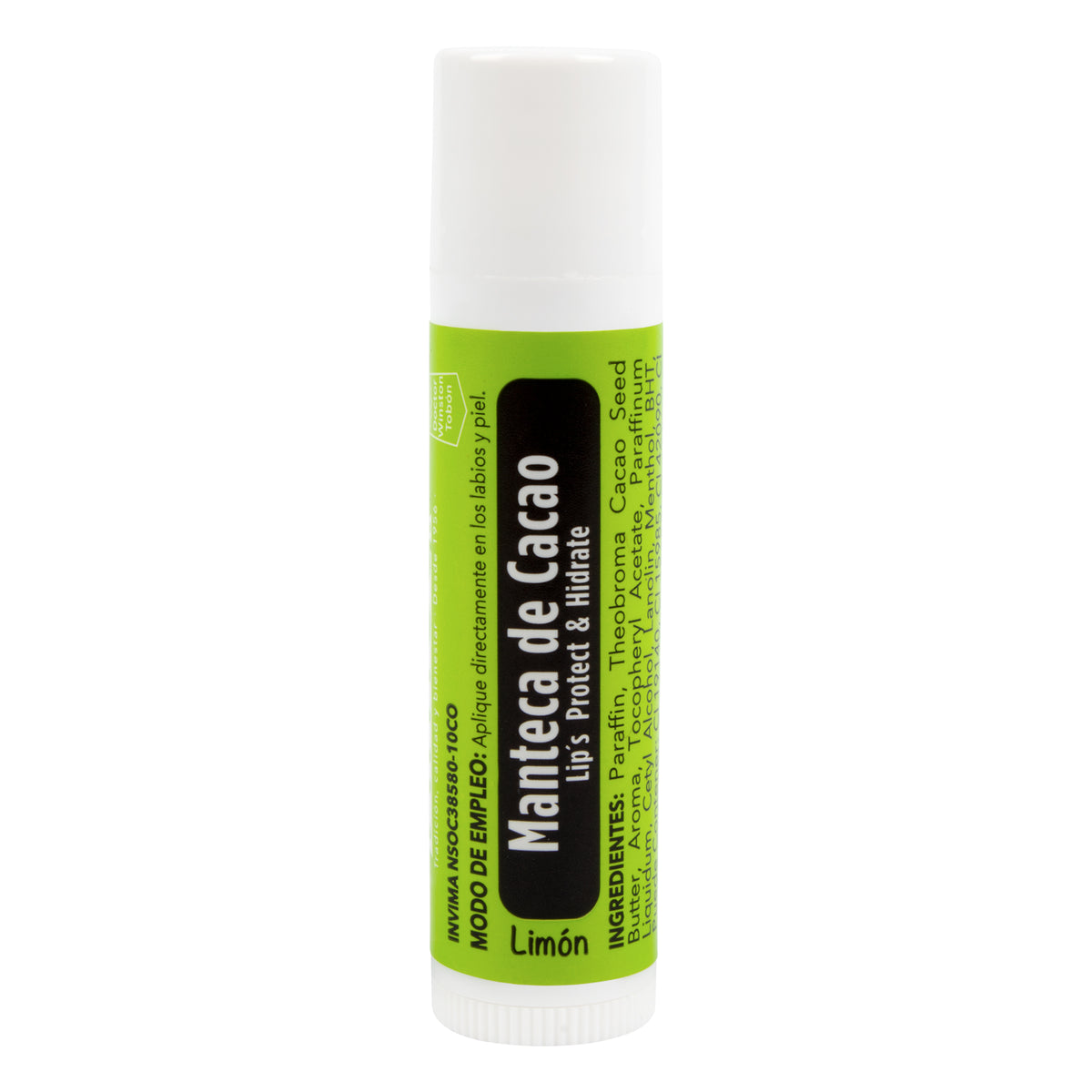 MANTECA DE CACAO LIMON 5 G X 12 UDS