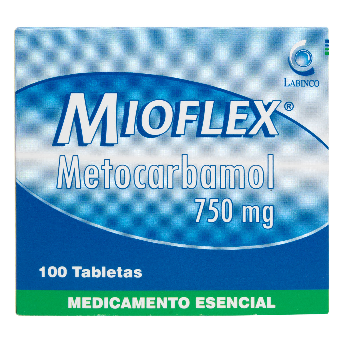 MIOFLEX 750 MG 100 TABLETAS - METOCARBAMOL
