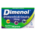 DIMENOL 50 MG X 72 TABLETAS - DIMENHIDRINATO