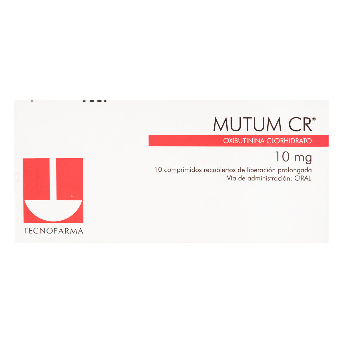 MUTUM CR 10 MG 10 COMPRIMIDOS - REG. INVIMA 2016M-14437-R2