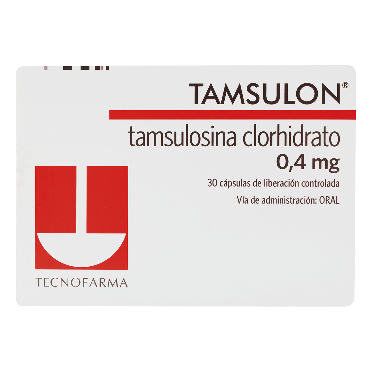 TAMSULON X 30 CÁPSULAS - VENTA CON FORMULA MEDICA