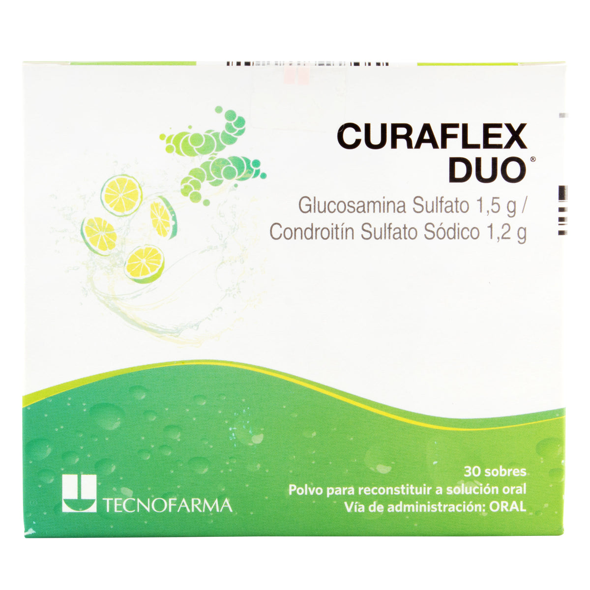 CURAFLEX DÚO X 30 SOBRES - GLUCOSAMINA CLORHIDRATO + CONDROITINA
