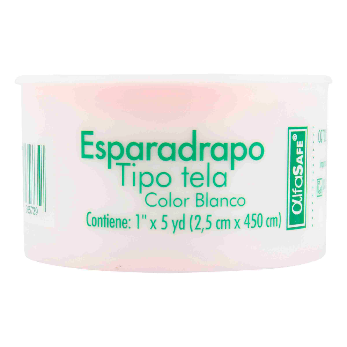 ESPARADRAPO TELA ALFA BLANCO 1X5 YARDAS