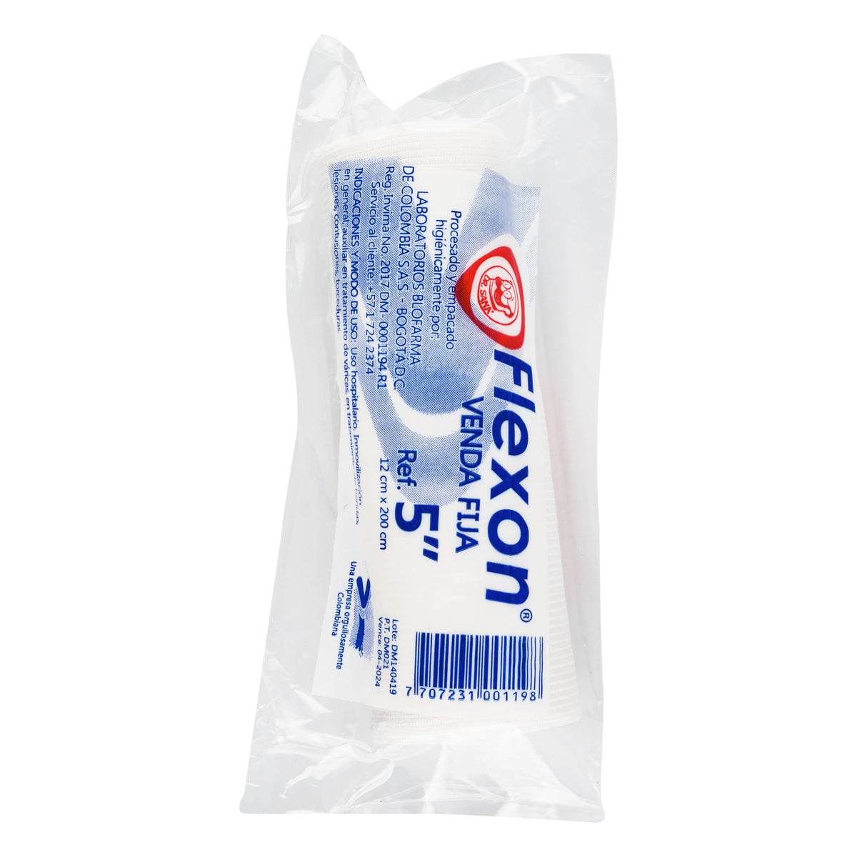WHITE FLEXON NON-REMOVABLE BANDAGE 5X5