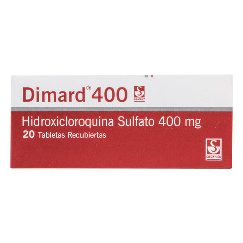 Dimard DIMARD 400 MG 20 TABLETAS(A)(PDB) - REG. INVIMA 2021M-010226-R2 ...