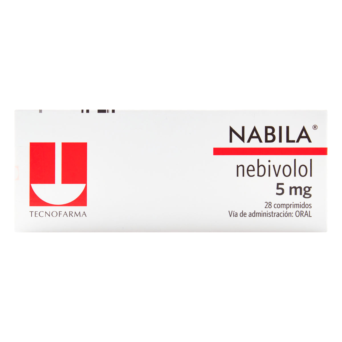 NABILA 5 MLG 28 COMPR - NEBIVOLOL CLORHIDRATO