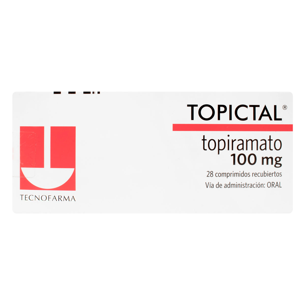 TOPICTAL 100 MG X 28 TABLETAS - VENTA CON FORMULA MEDICA