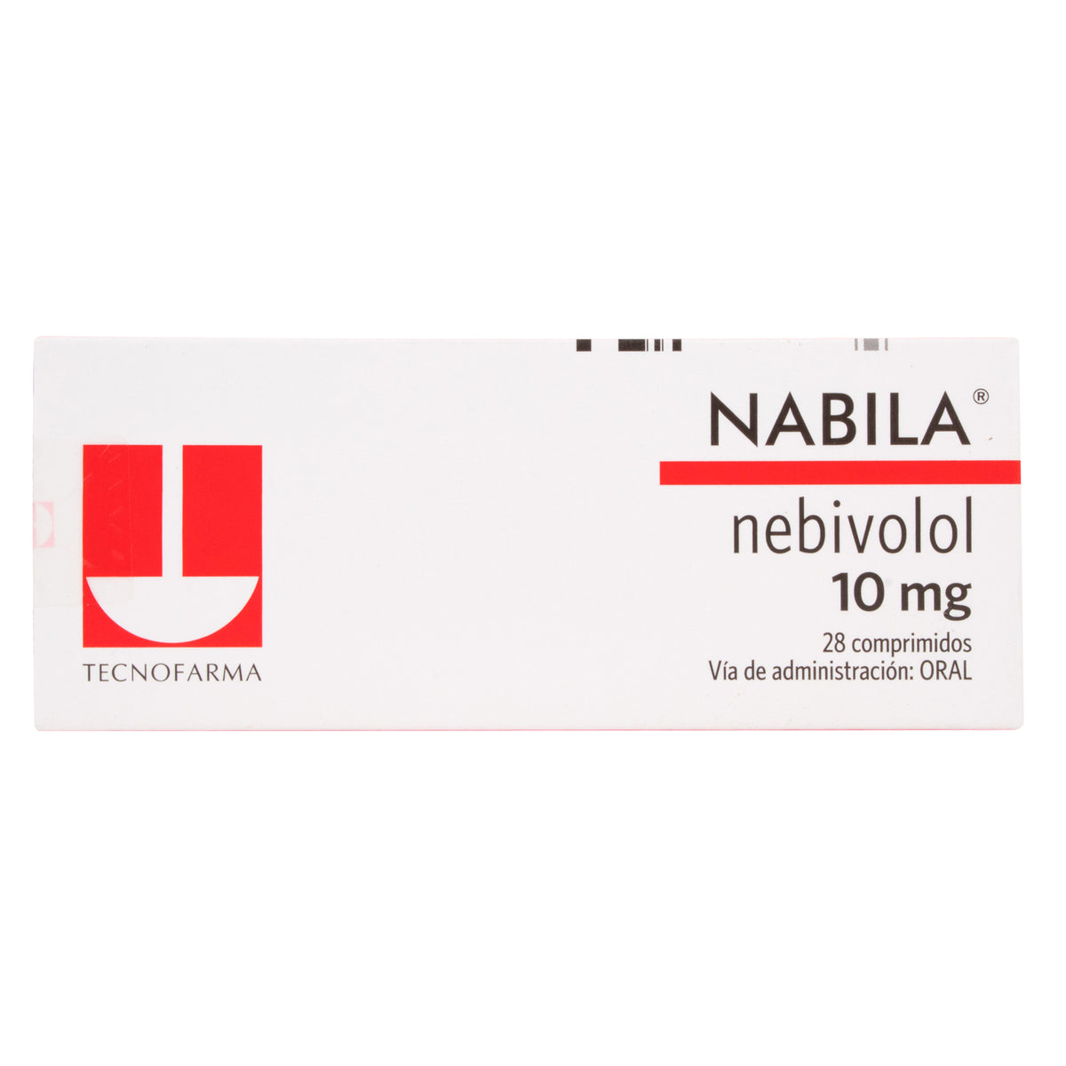 NABILA 10 MILIGRAMOS 28 COMPR - NEBIVOLOL CLORHIDRATO