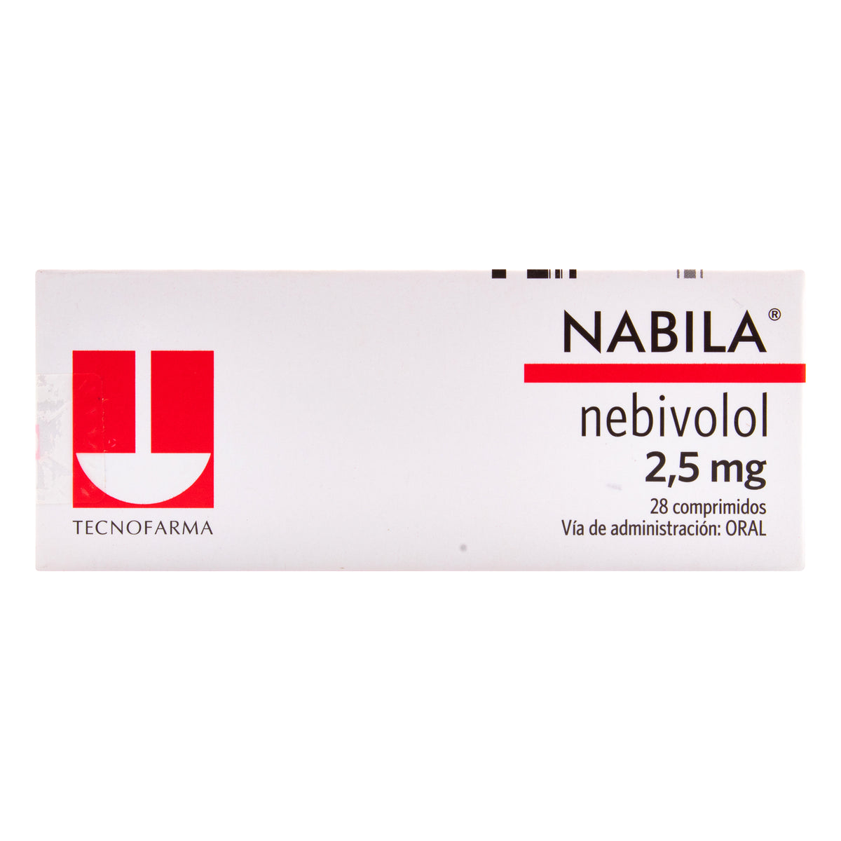 NABILA 2.5 MILIGRAMOS 28 COMPRI - NEBIVOLOL CLORHIDRATO