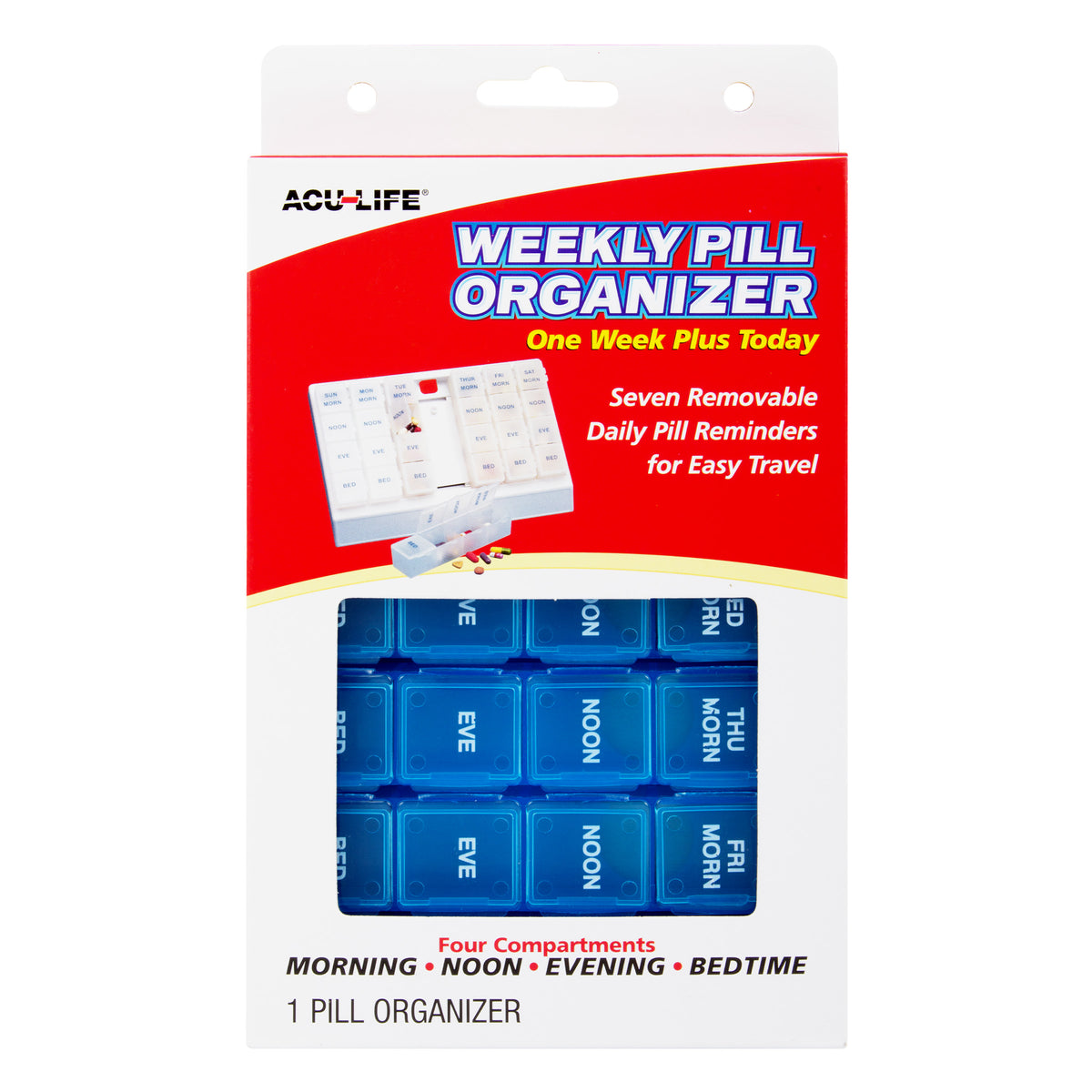 PASTILLERO ACU-LIFE 7 DÍAS