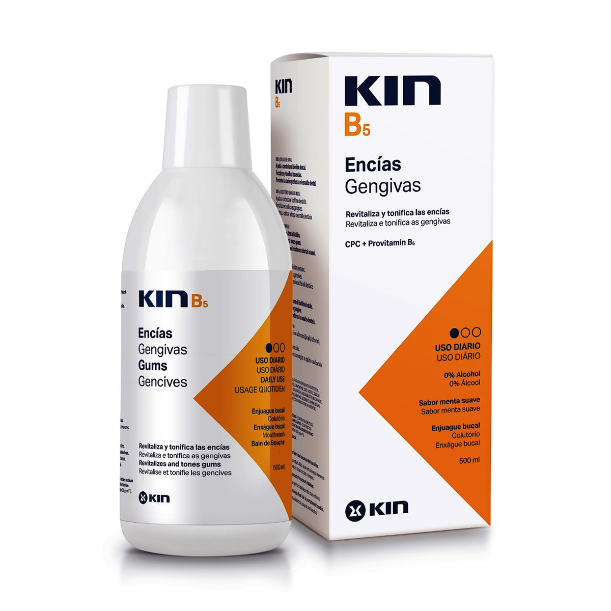 KIN B5 MINT MOUTHWASH 500 ML