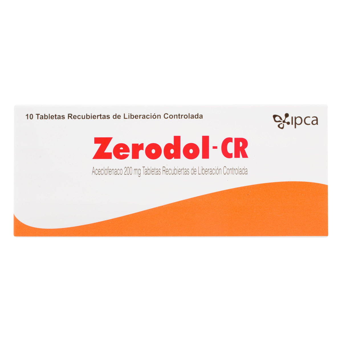 ZERODOL 200MG 10 TABLETAS - VENTA CON FORMULA MEDICA