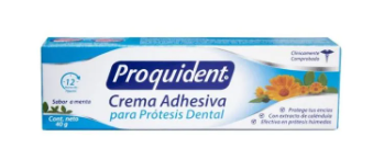 CRE.ADHE.PROTESIS PROQUIDENT X40 MENTA - REG. INVIMA 2016M-000237-R1